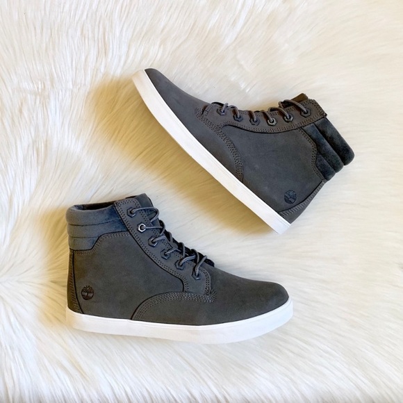 Timberland Medium Grey Dausette Sneaker Boots - Picture 5 of 7